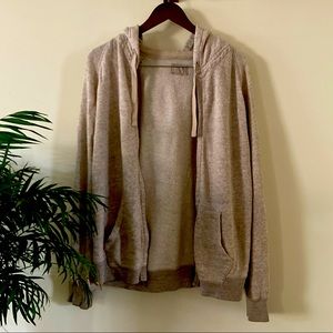 GAP hooded zipper sweater jacket